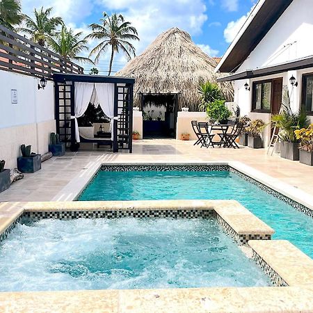 Aruba Lagunita Villa Palm Beach Bagian luar foto