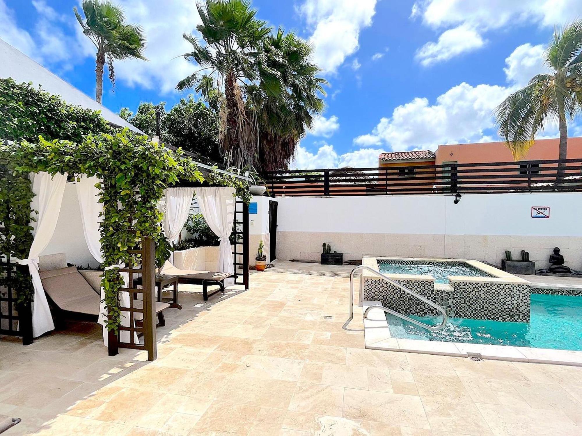 Aruba Lagunita Villa Palm Beach Bagian luar foto