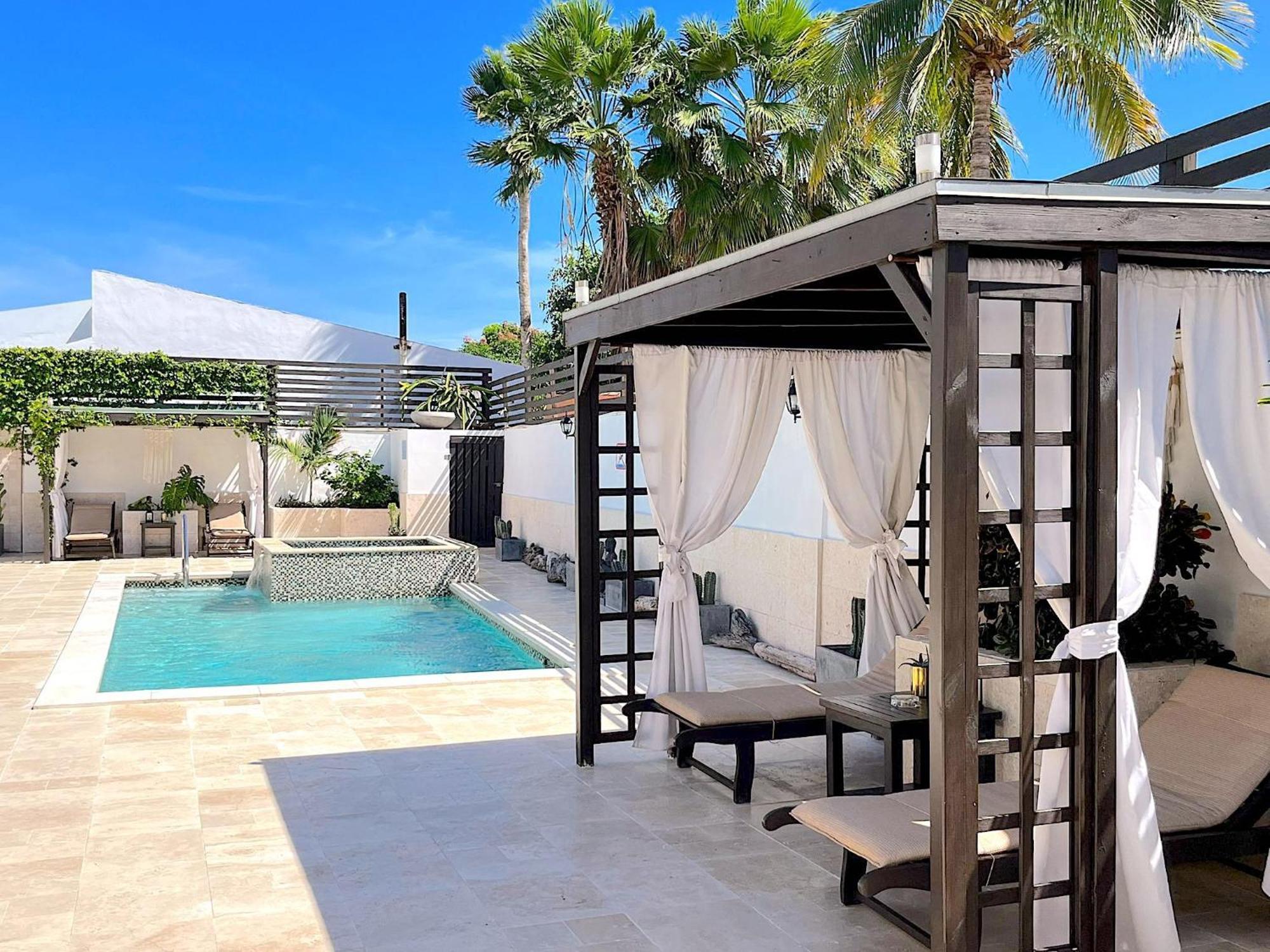Aruba Lagunita Villa Palm Beach Bagian luar foto