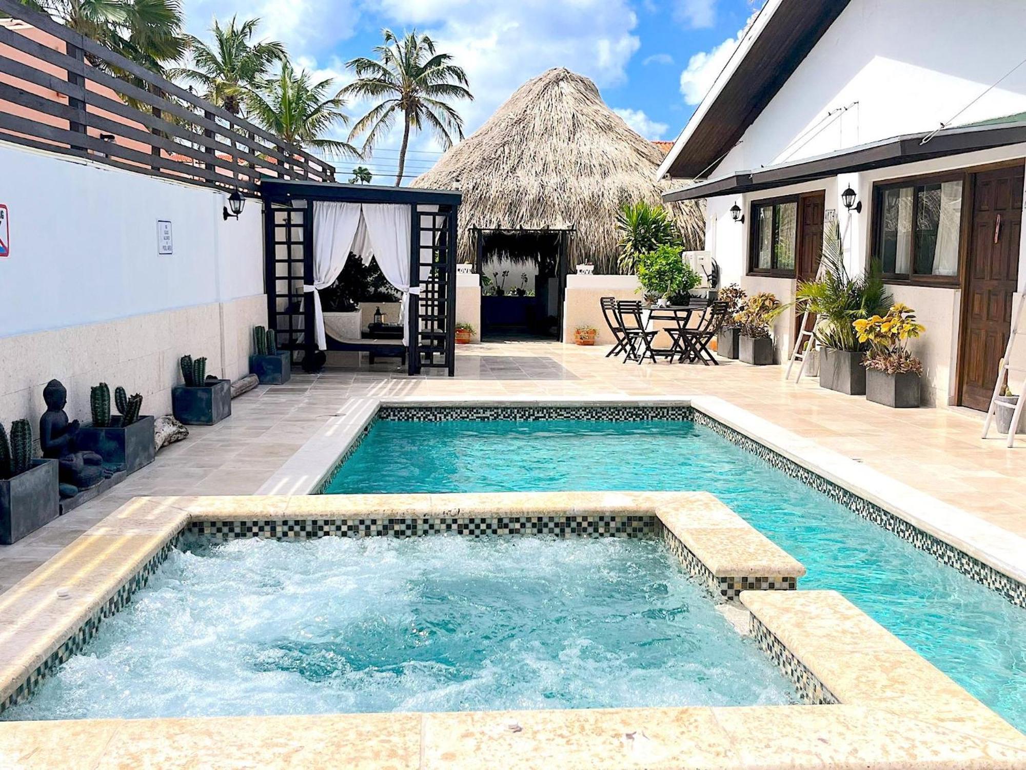 Aruba Lagunita Villa Palm Beach Bagian luar foto